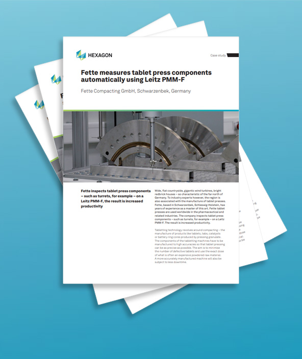 Front cover of the Fette GMBH case study downloadable PDF