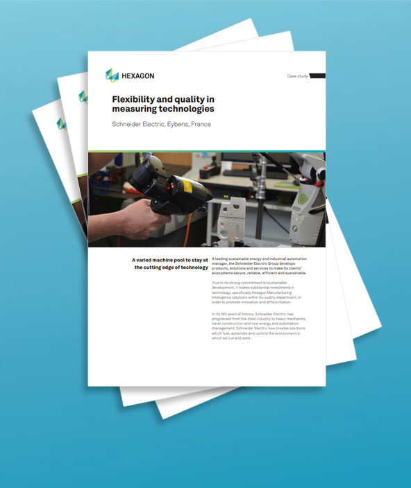 Front cover of the Schneider Electric PDF case study