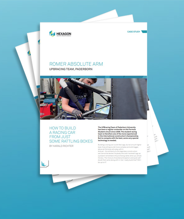Front cover of the Upbracing Team, Paderborn, PDF case study