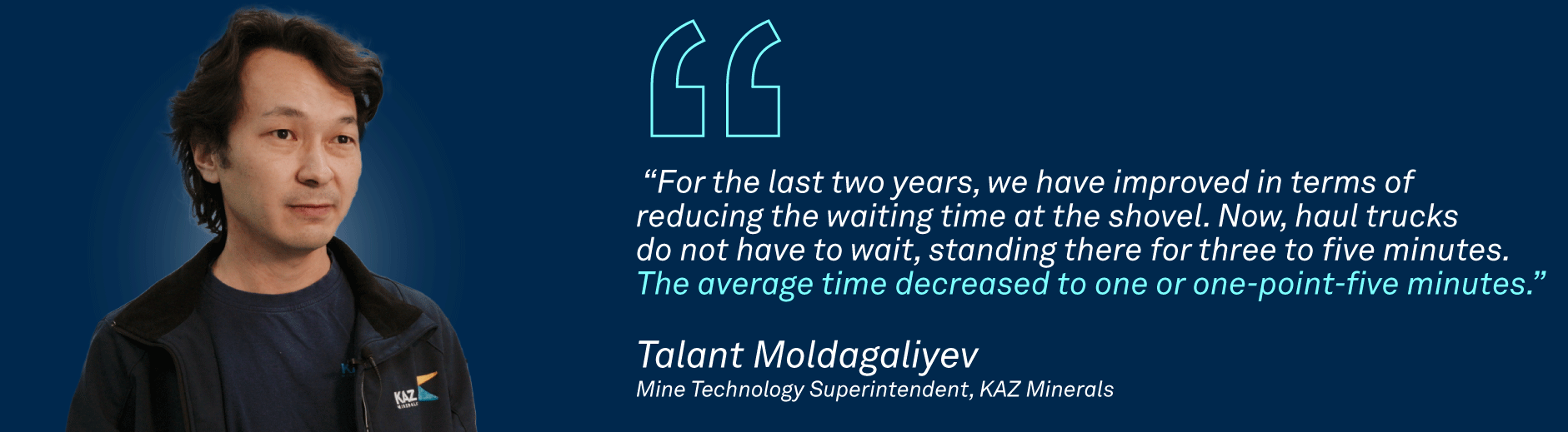 KAZ Minerals Testimonial