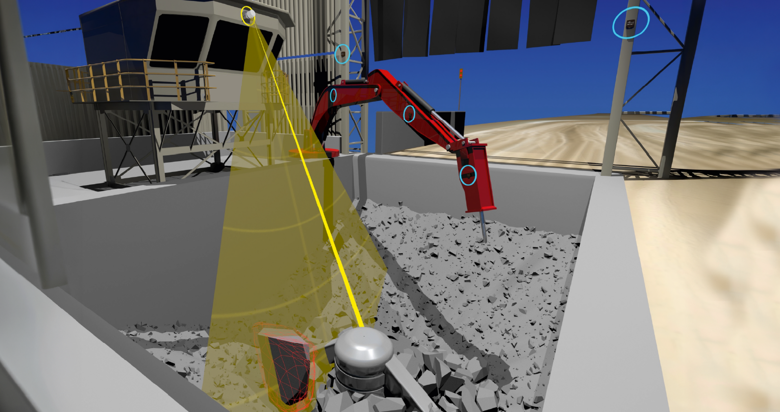 Hexagon Crusher Monitor