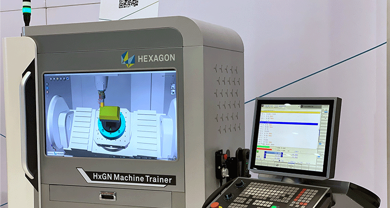 Hexagon's Multi-axis CNC and CMM machine trainer simulator