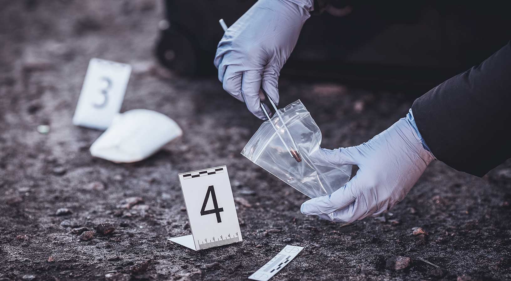 Crime scene investigation - collecting evidence