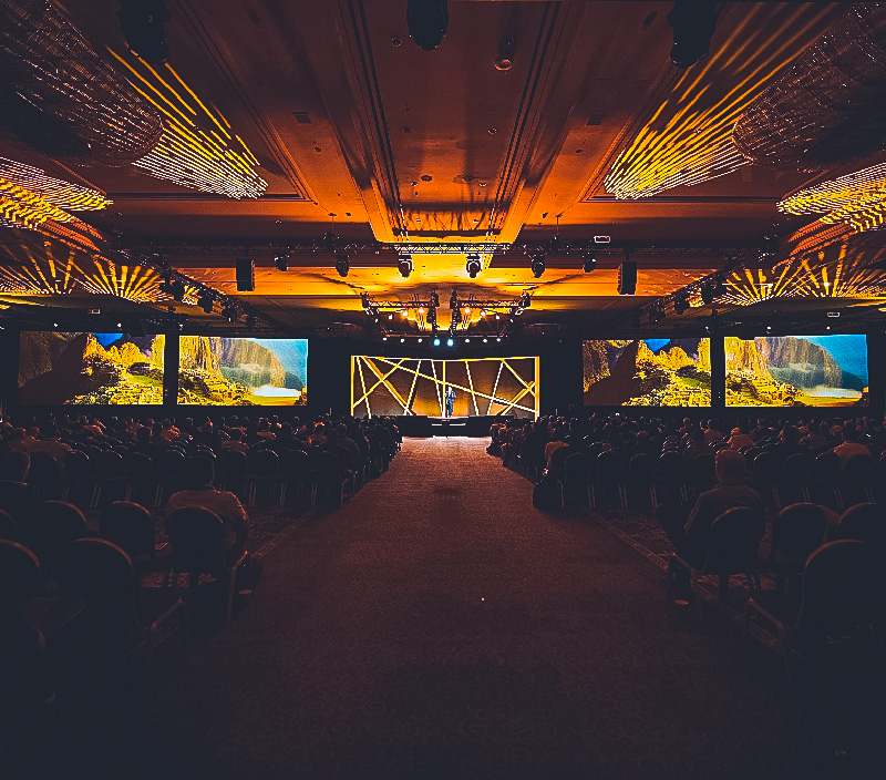An image of HxGN LIVE Global 2022's main event space