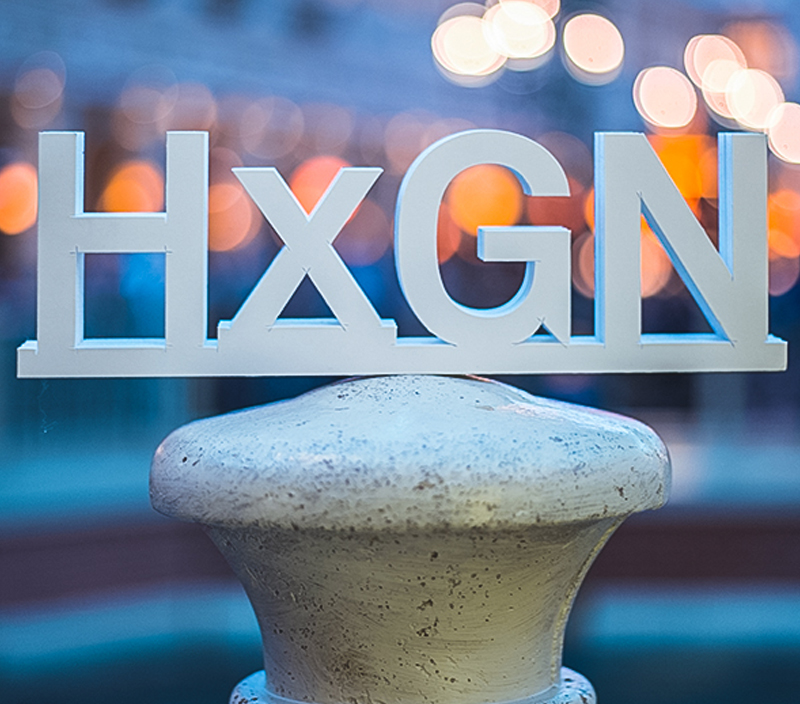 HxGN letters at HxGN LIVE Global 2022