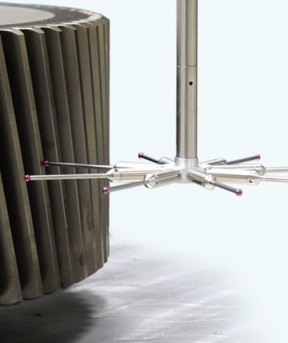 Image of a gear with a CMM