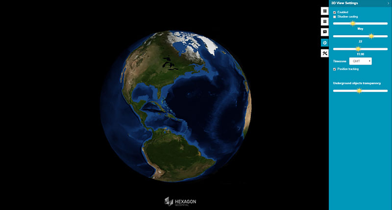 geospatial program screenshot