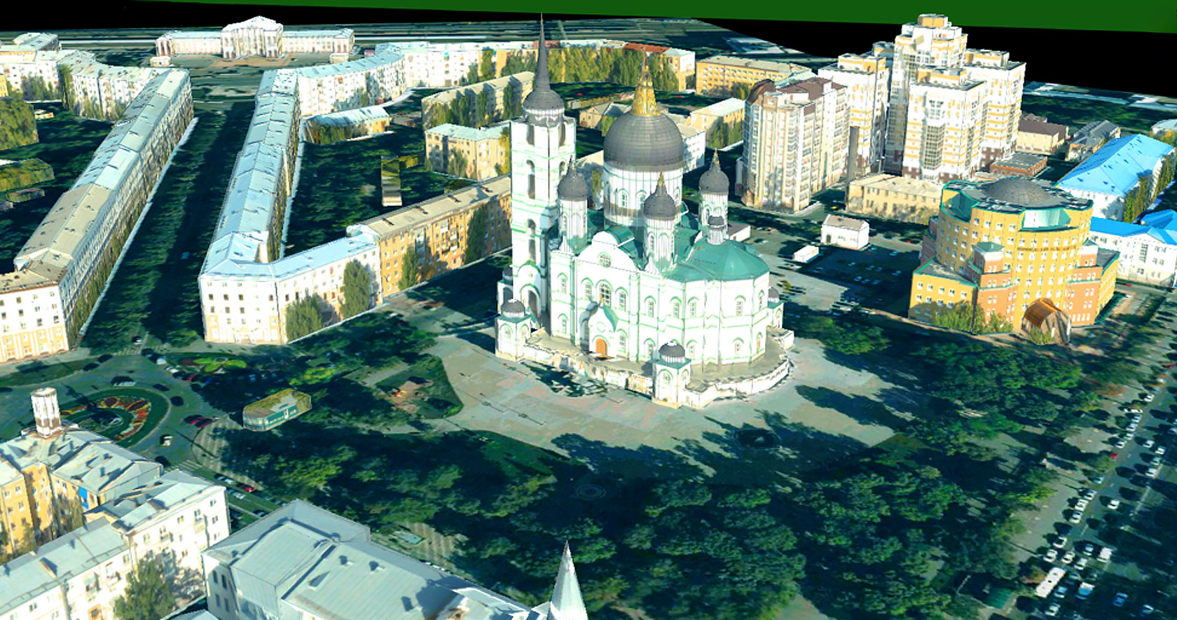 GeoMedia 3D mesh screenshot