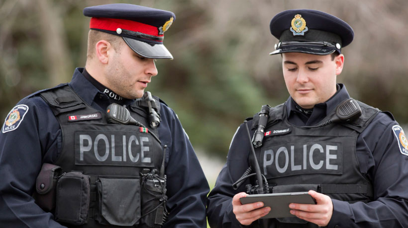 Aplicación móvil de la policía regional de Halton 