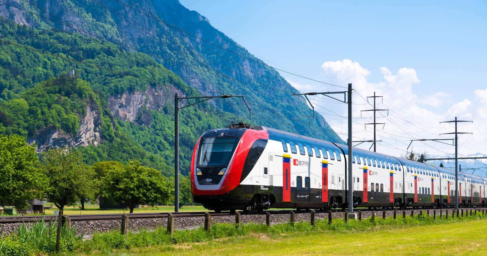 Swiss passenger train