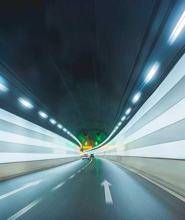 underwater tunnel interior