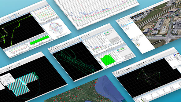 Screenshots of Waypoint software