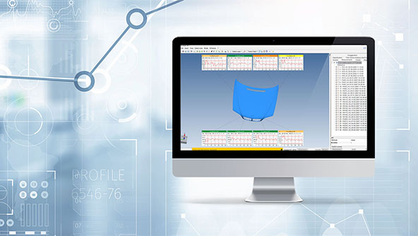 eMMA software shown on monitor
