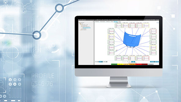 eMMA software shown on monitor