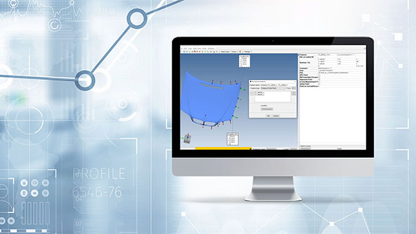 eMMA software shown on monitor