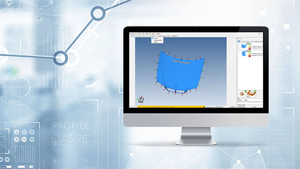eMMA software shown on monitor