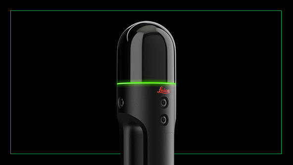 Scanner a laser portátil para aquisição de imagens Leica BLK2GO, projetado para a captura rápida da realidade em qualquer lugar
