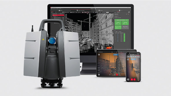 Leica ScanStation P50 Laserscanning-Lösung für Vermessungszwecke mit großer Reichweite 