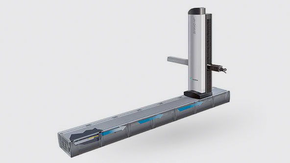 An image featuring the BRAVO HD heavy-duty horizontal arm CMM