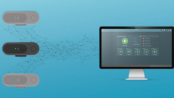 The PULSE user-friendly solution being displayed on a screen.