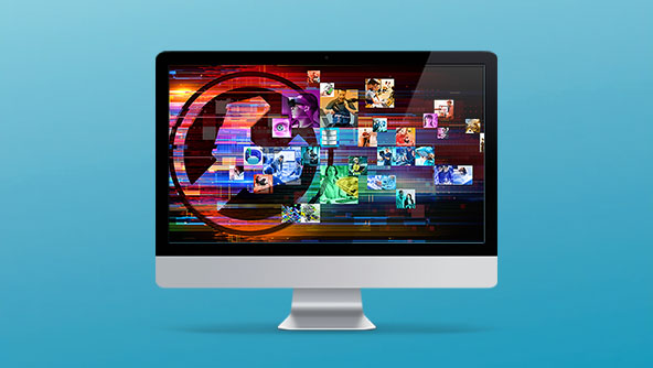 Polyworks software on monitor