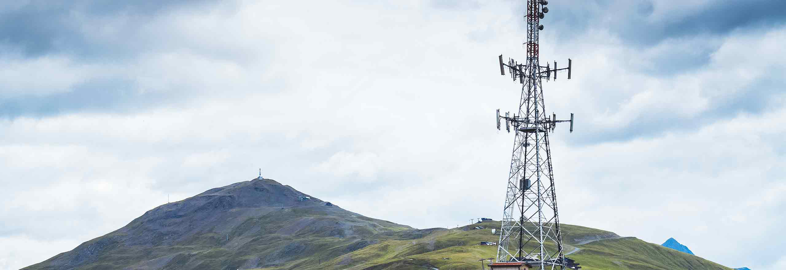 Torre de telecomunicações usando soluções SIG