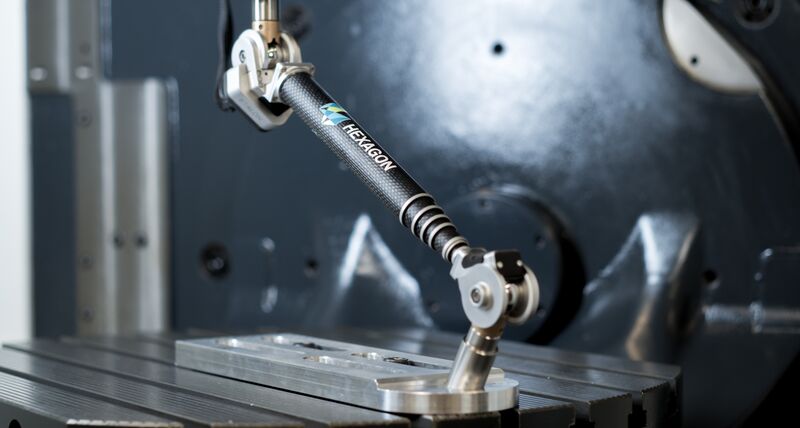 Image of a precision tool working on a component